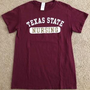 Texas State University Nursing Shirt